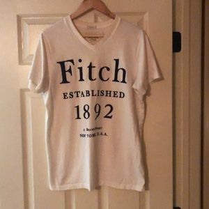 Men’s Vintage Abercrombie & Fitch V Neck Tee